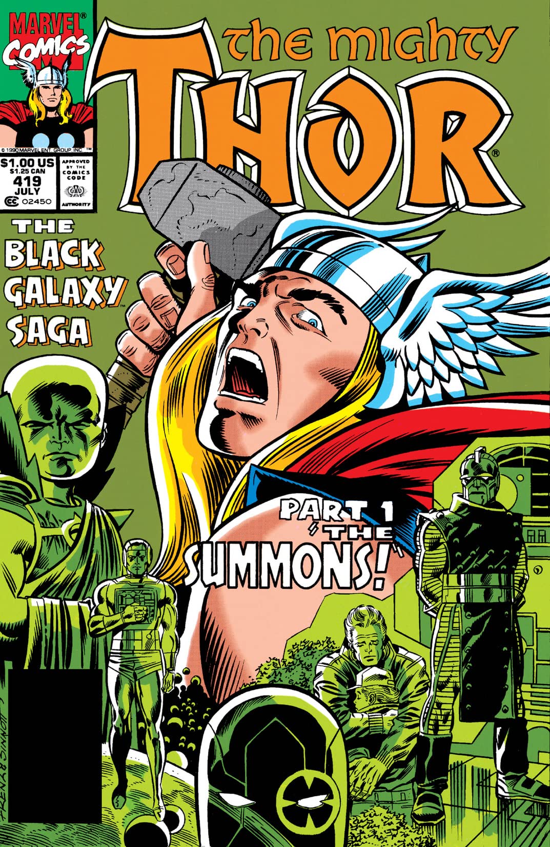 Thor #419 cover