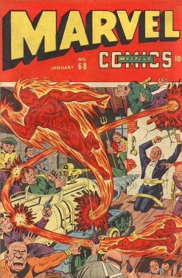 Marvel Mystery Comics #68 cover