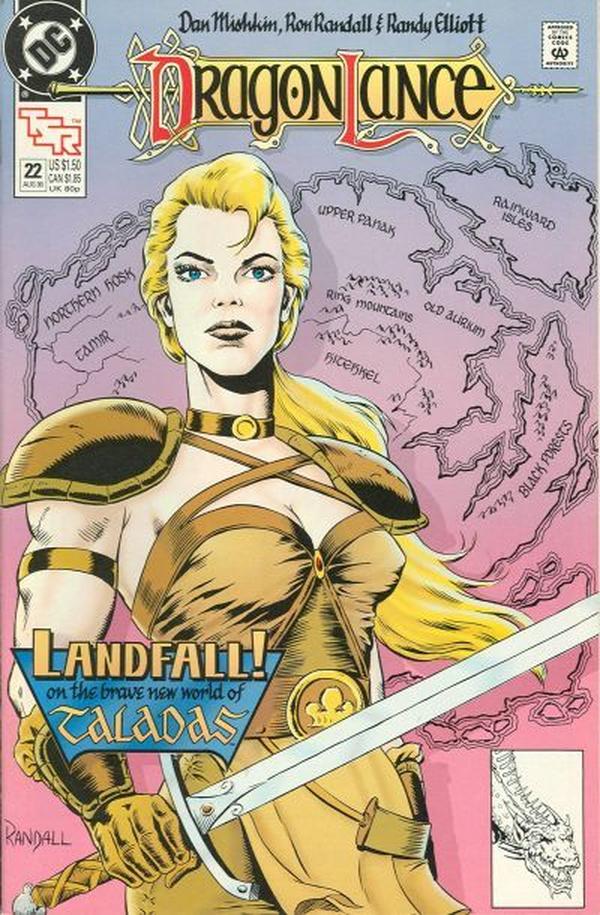 DragonLance Comic Book #22 cover