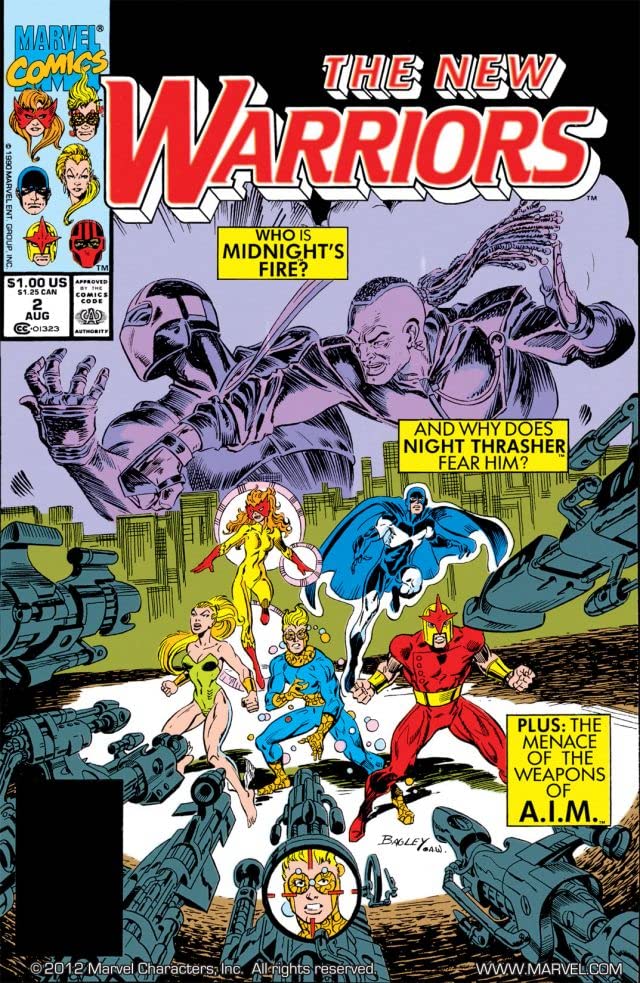 The New Warriors #2 cover