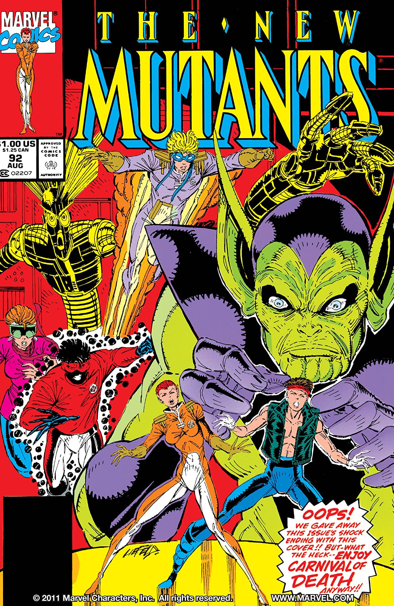 The New Mutants #92
