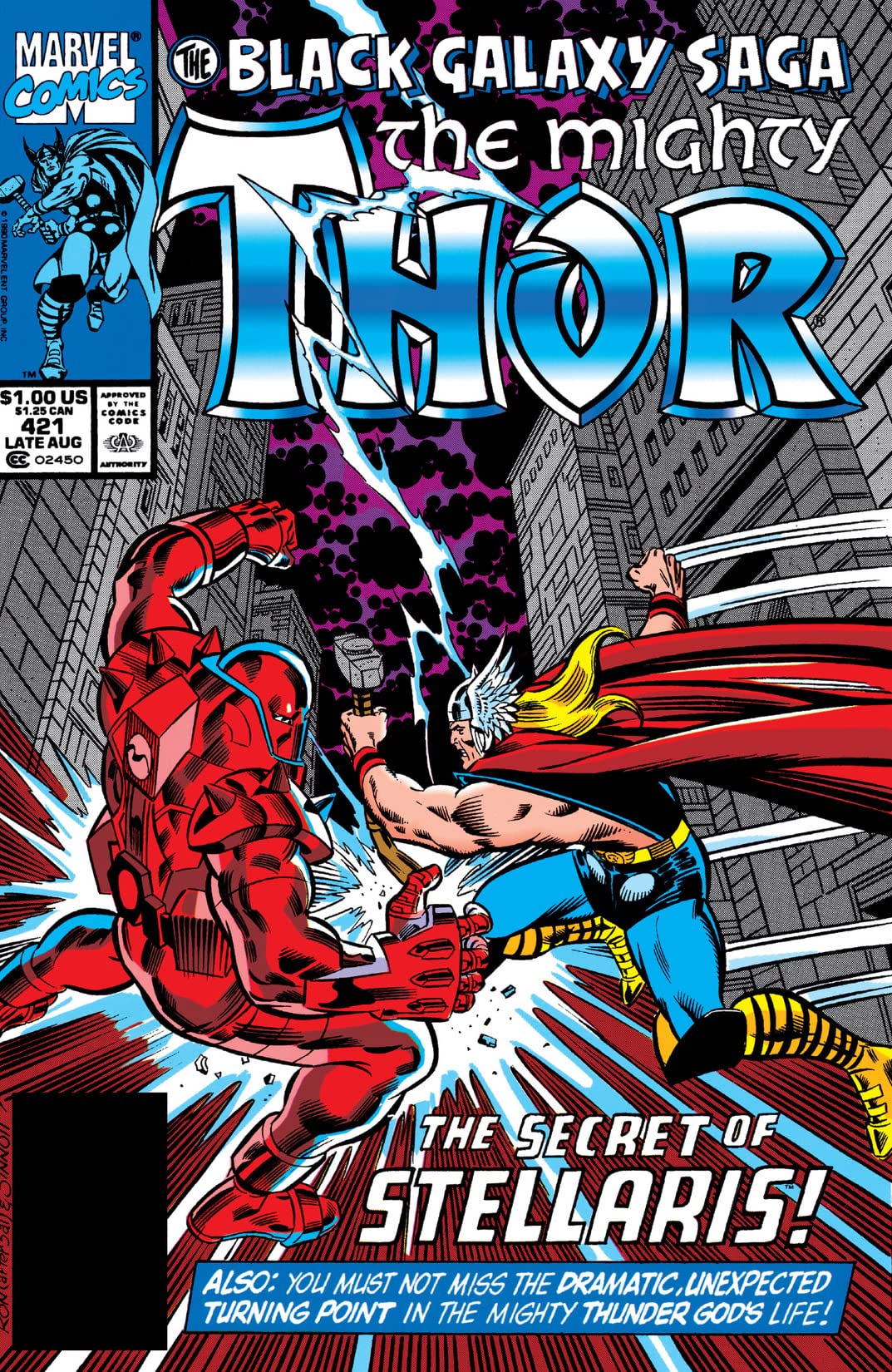 Thor #421 cover