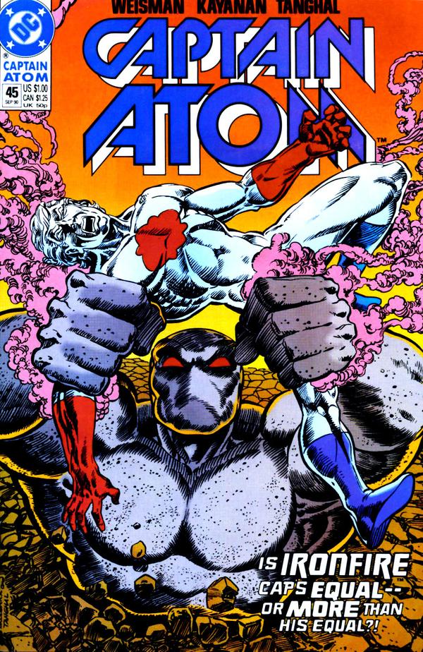 Captain Atom #45 cover