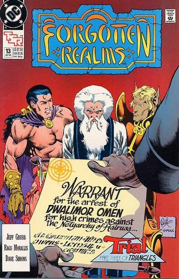 Forgotten Realms Comic Book #13 cover