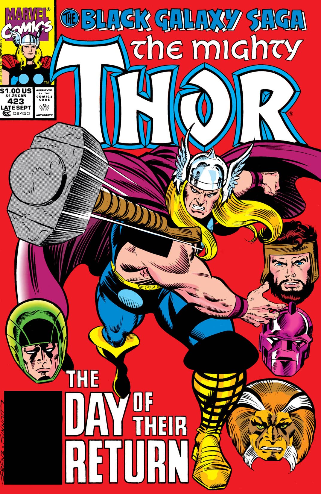 Thor #423 cover
