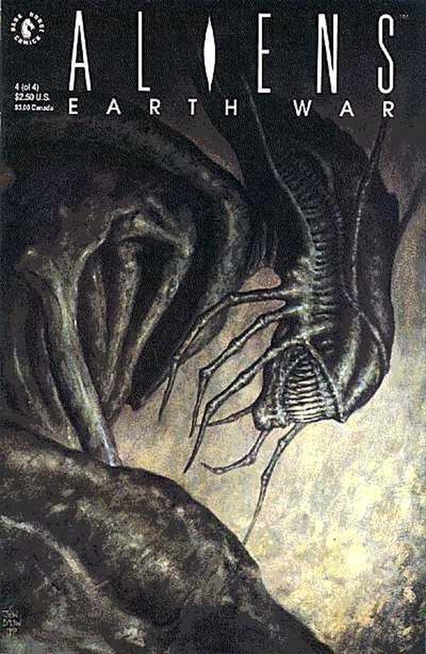 Aliens: Earth War #4 cover