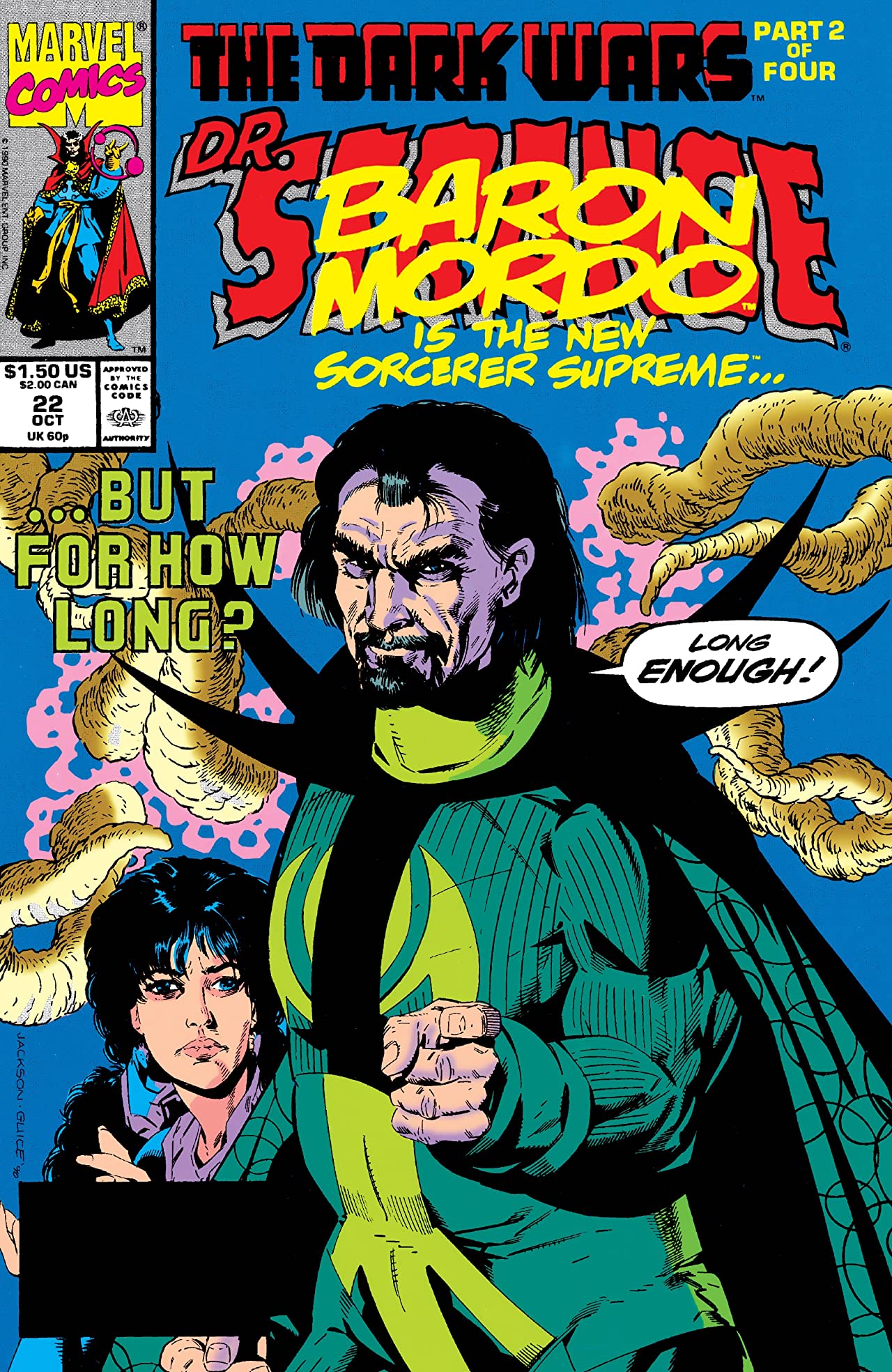 Doctor Strange, Sorcerer Supreme #22 cover