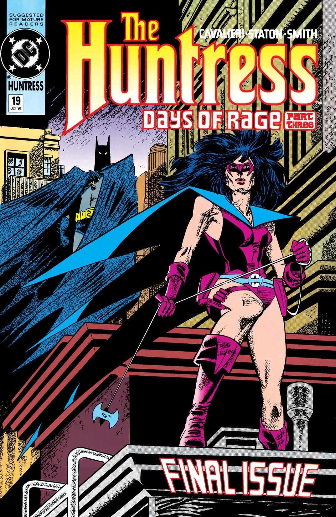The Huntress #19 cover