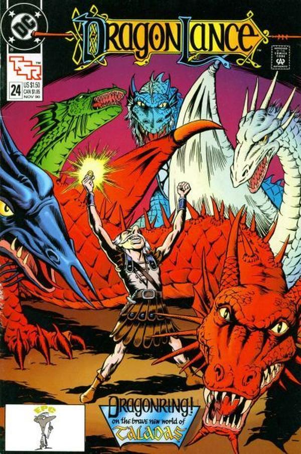 DragonLance Comic Book #24 cover