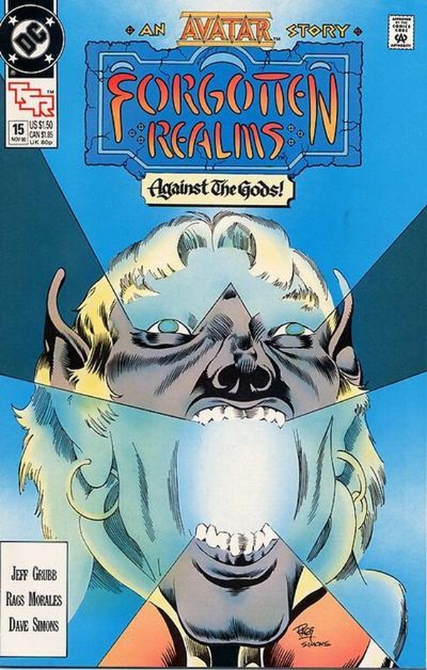 Forgotten Realms Comic Book #15 cover