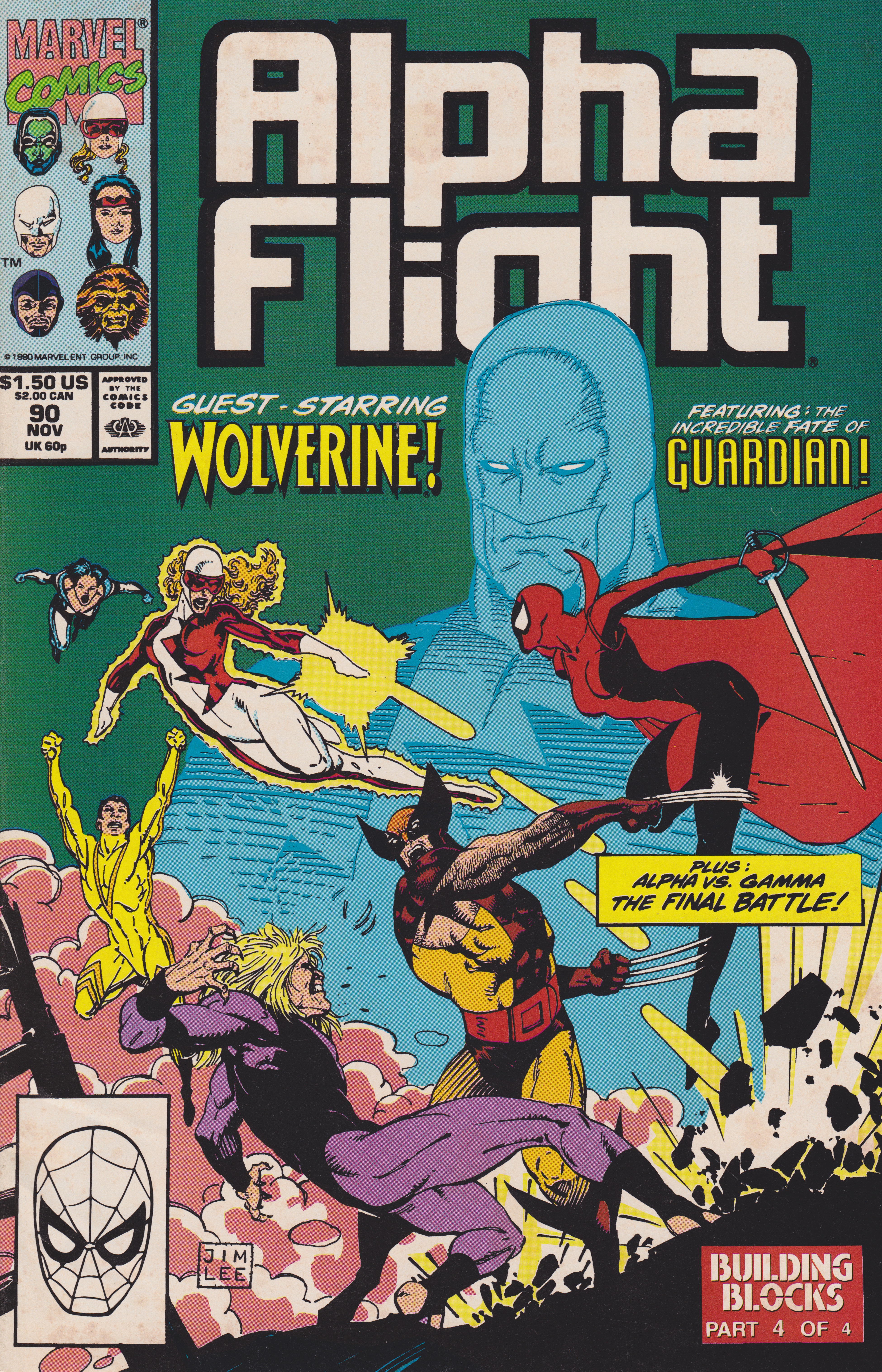 Alpha Flight #90 cover