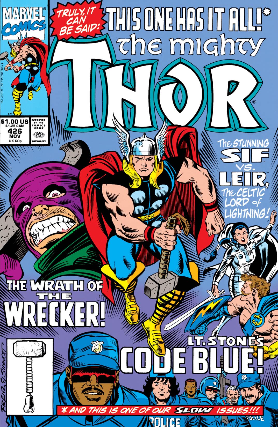 Thor #426 cover