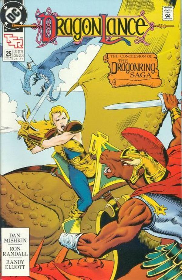 DragonLance Comic Book #25 cover