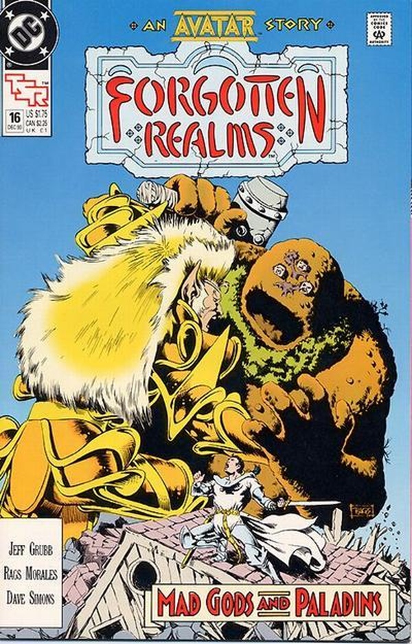 Forgotten Realms Comic Book #16 cover