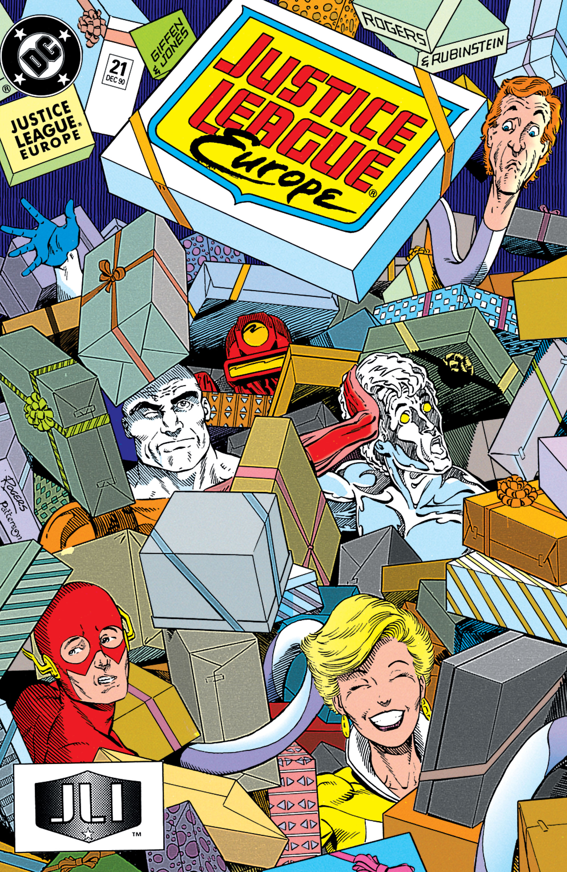 Justice League Europe #21 cover