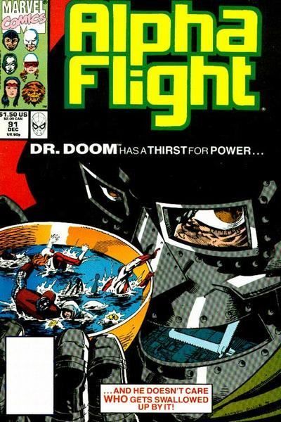 Alpha Flight #91 cover