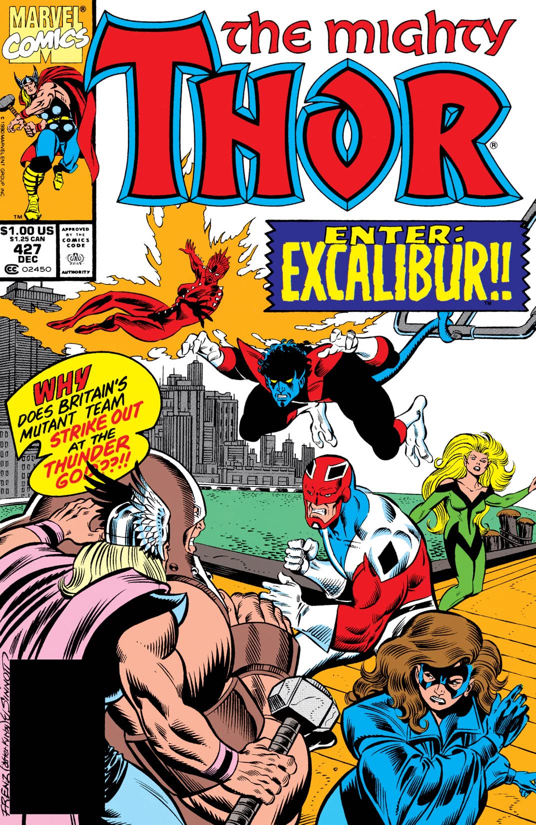 Thor #427 cover