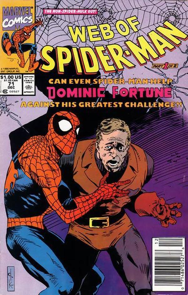 Web of Spider-Man #71 cover