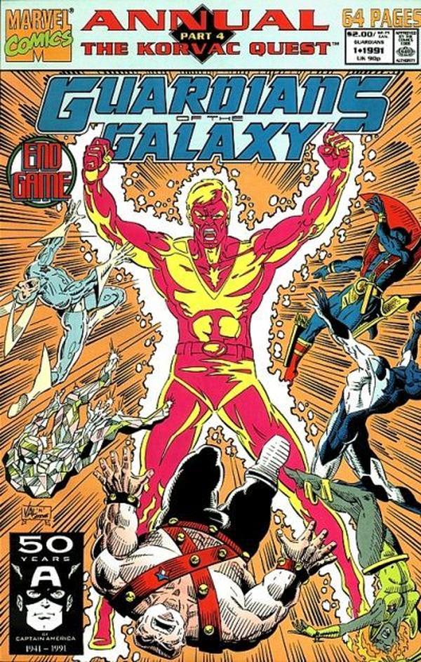 Guardians of the Galaxy Annual #1 cover