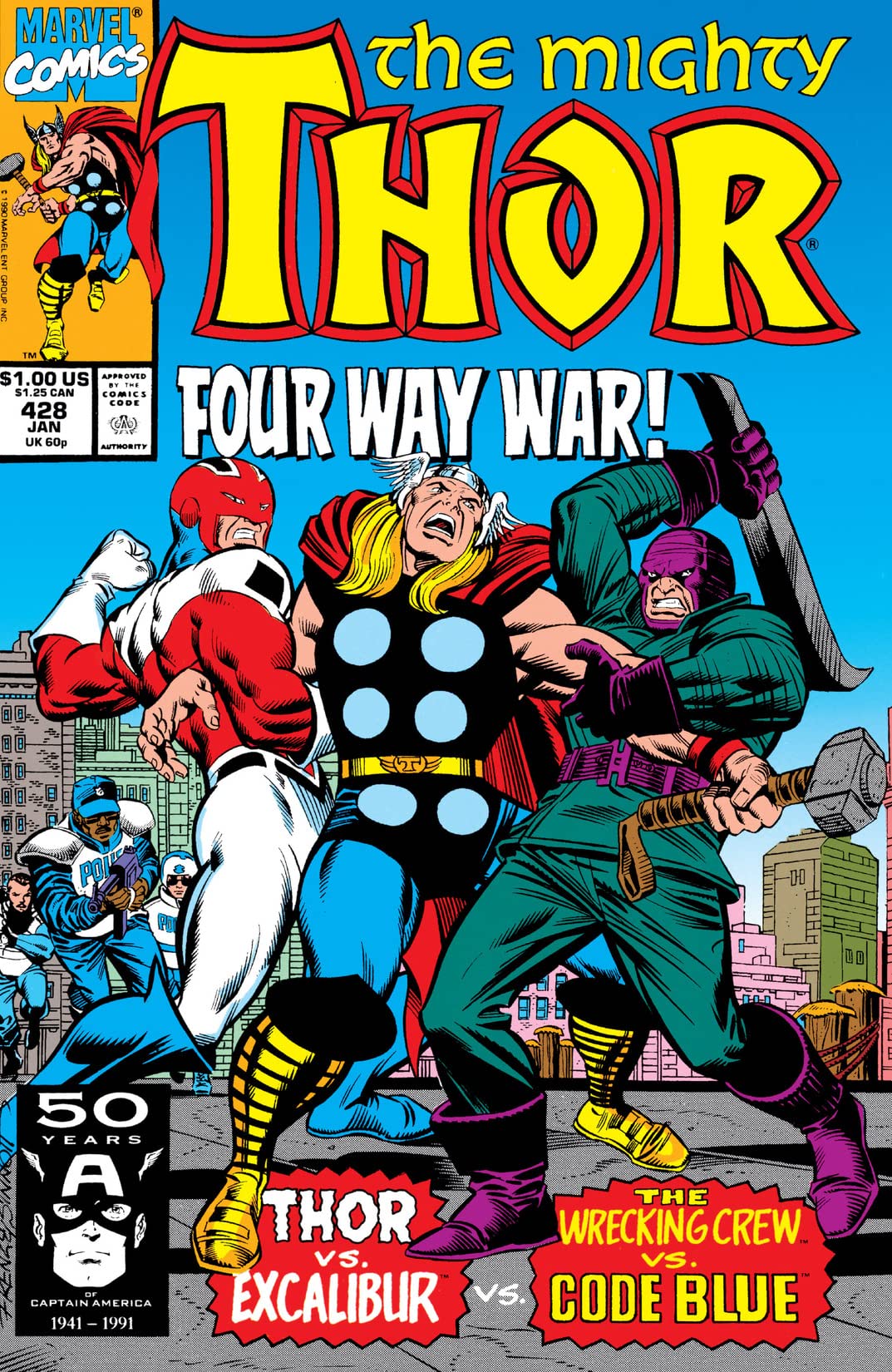 Thor #428 cover
