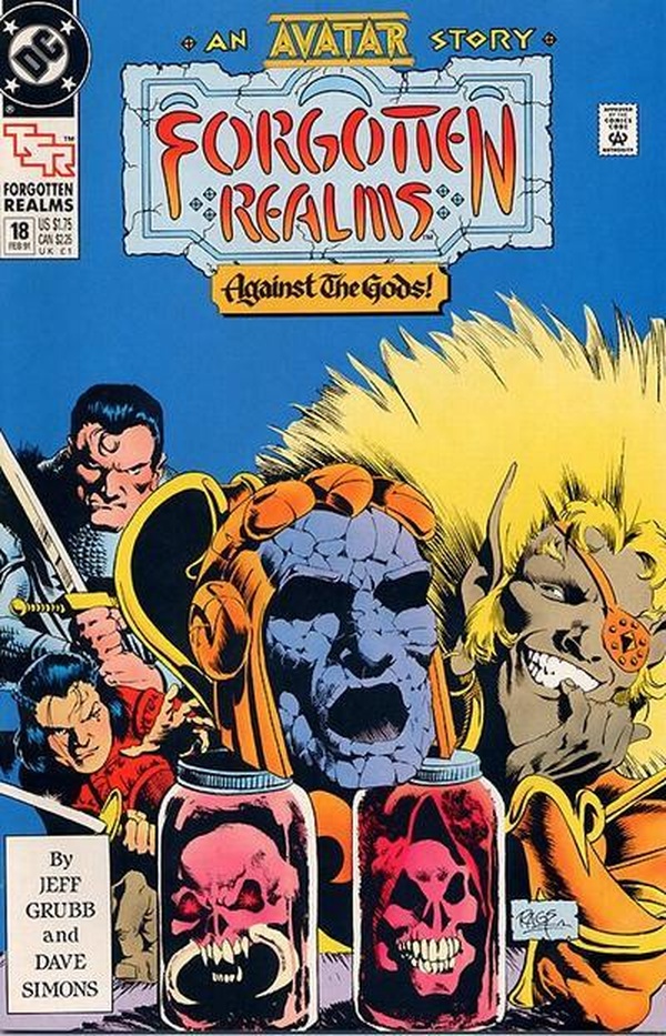 Forgotten Realms Comic Book #18 cover