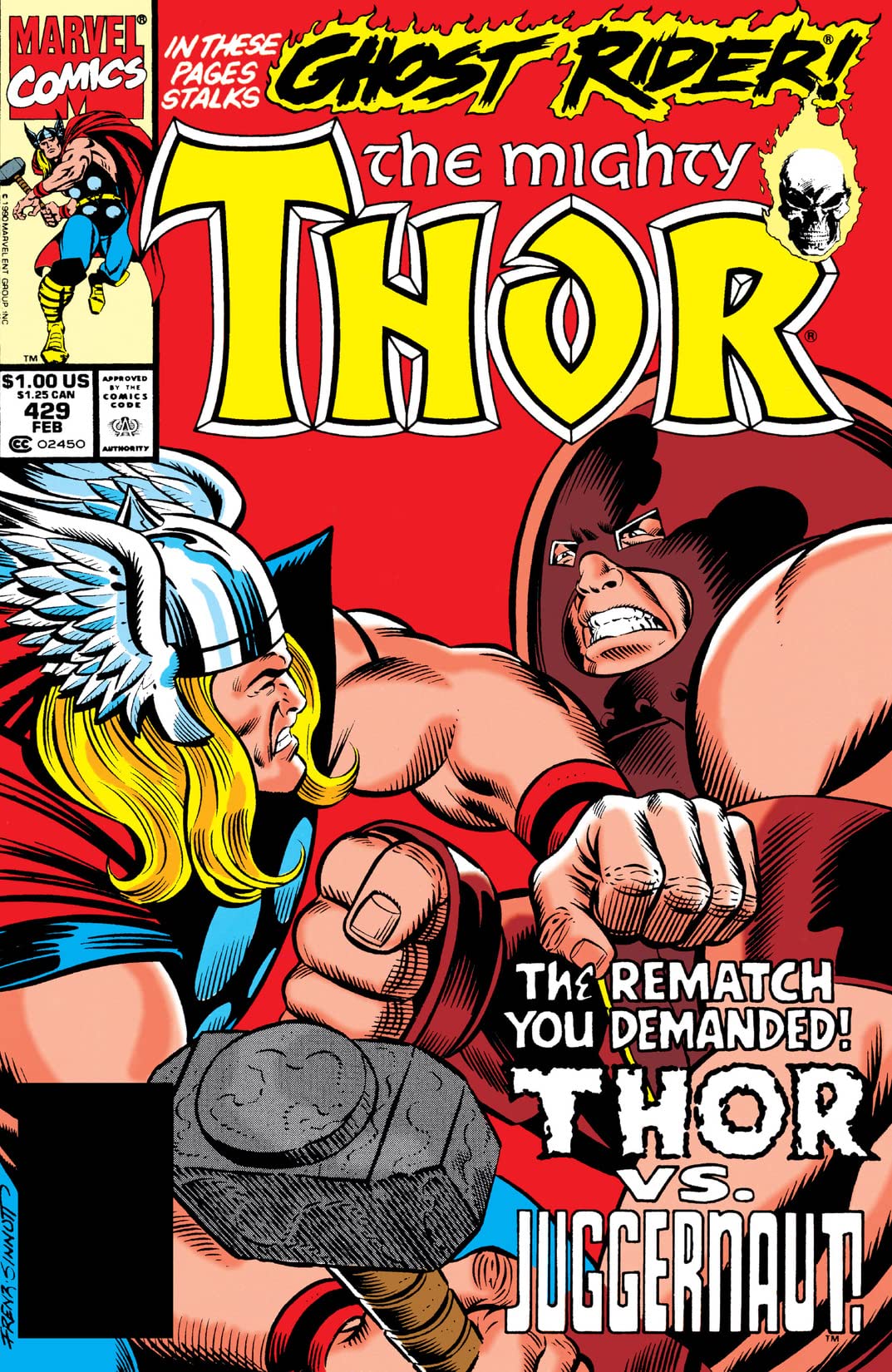 Thor #429 cover