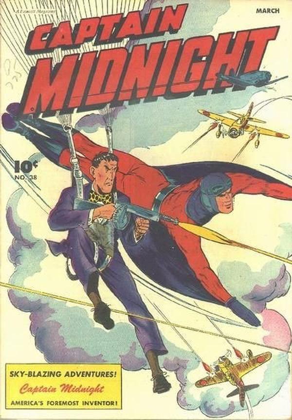 Captain Midnight #38 cover