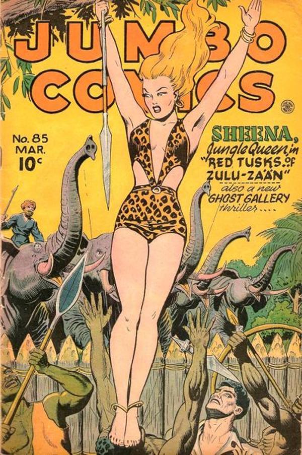 Jumbo Comics #85 cover