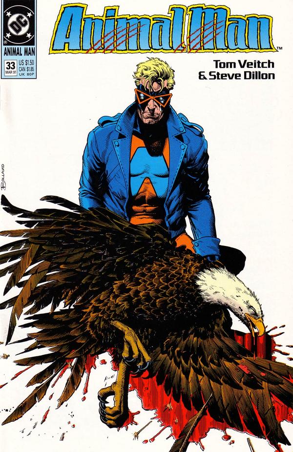 Animal Man #33 cover