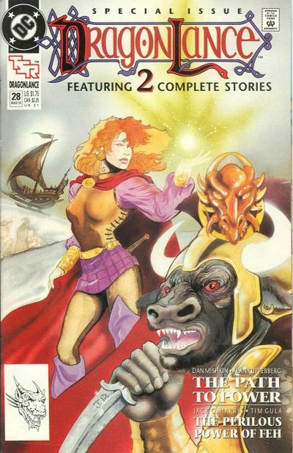 DragonLance Comic Book #28 cover