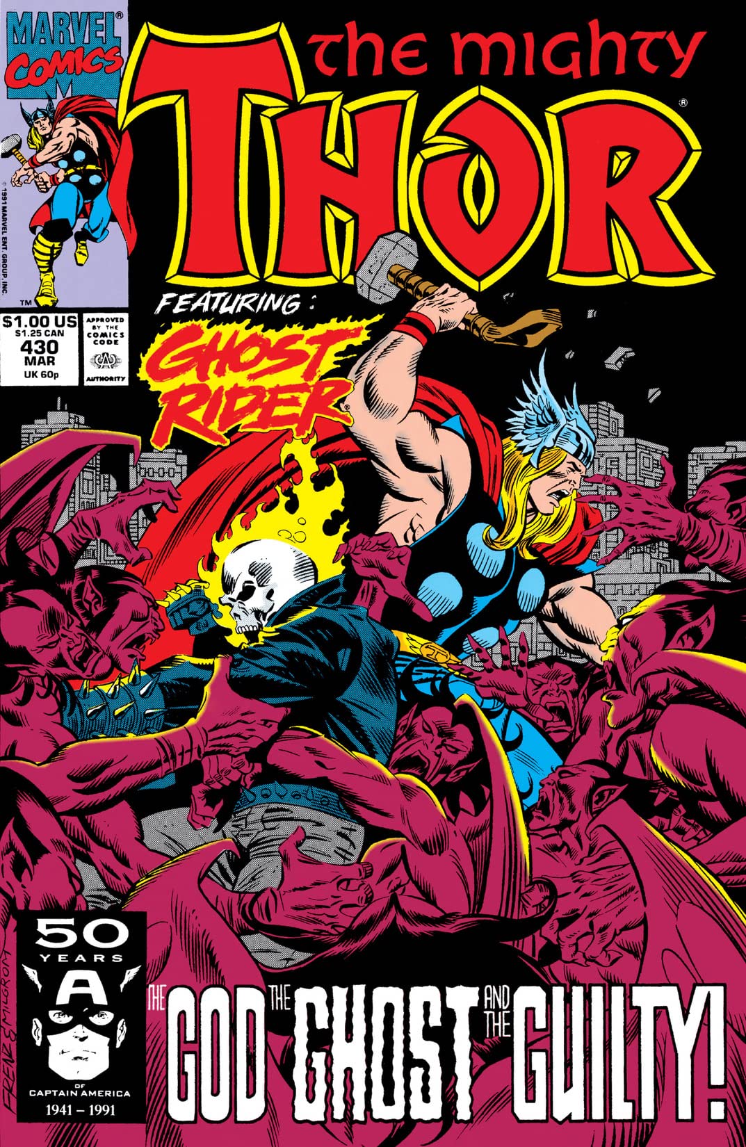 Thor #430 cover