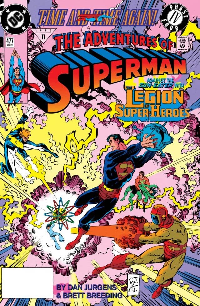 Adventures of Superman #477 cover