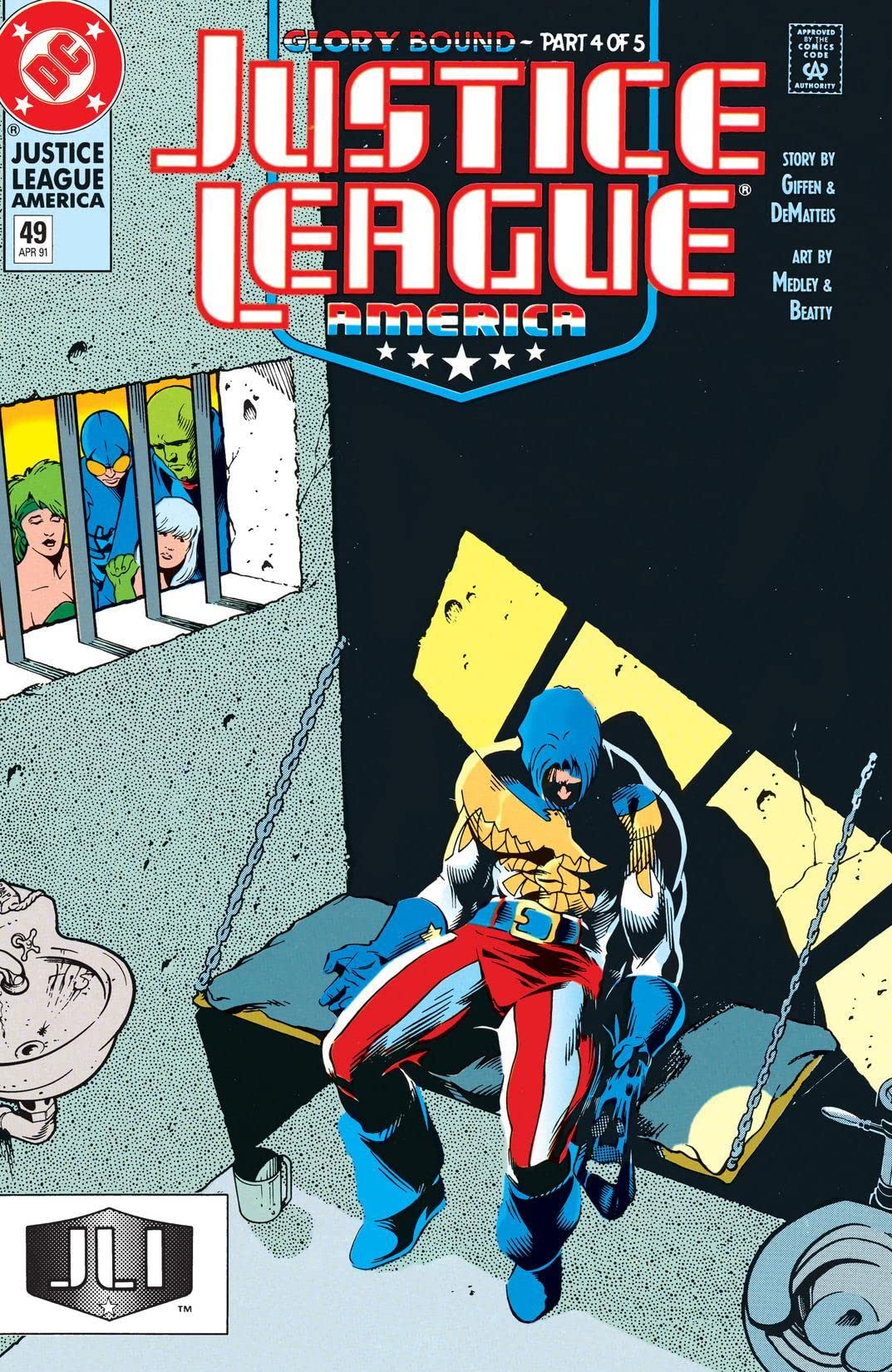 Justice League America #49