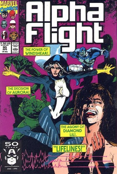 Alpha Flight #95 cover
