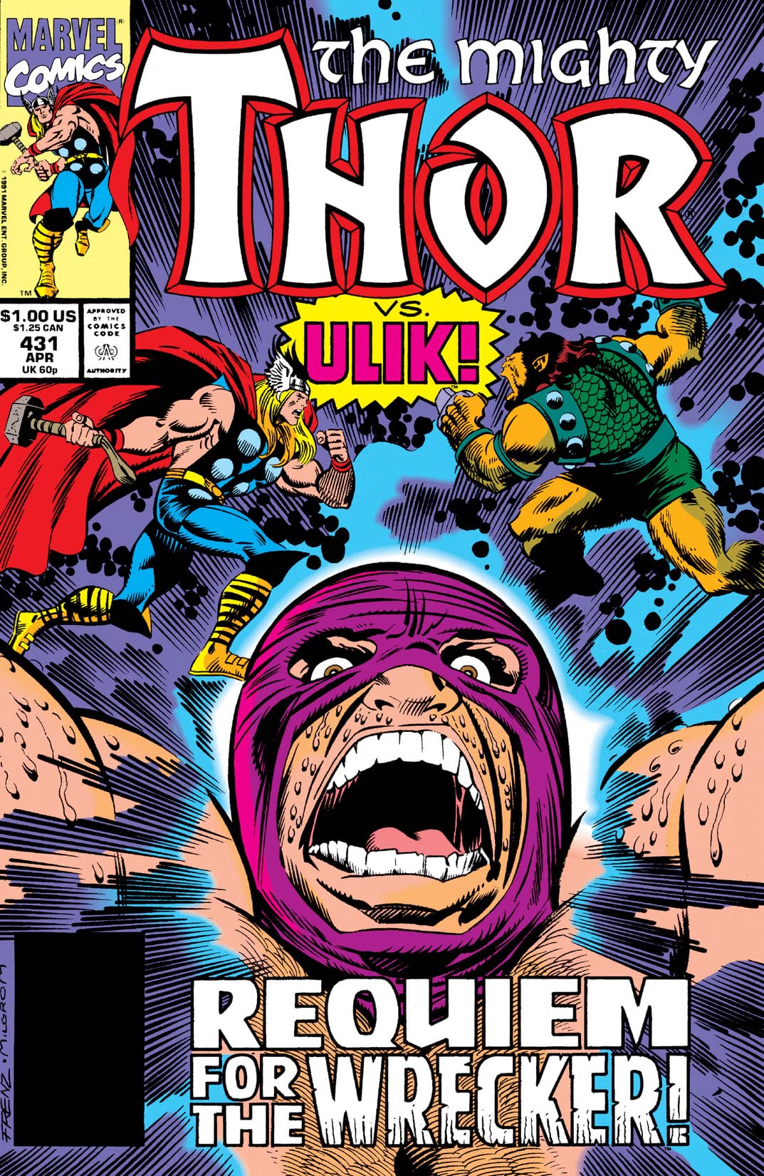 Thor #431 cover
