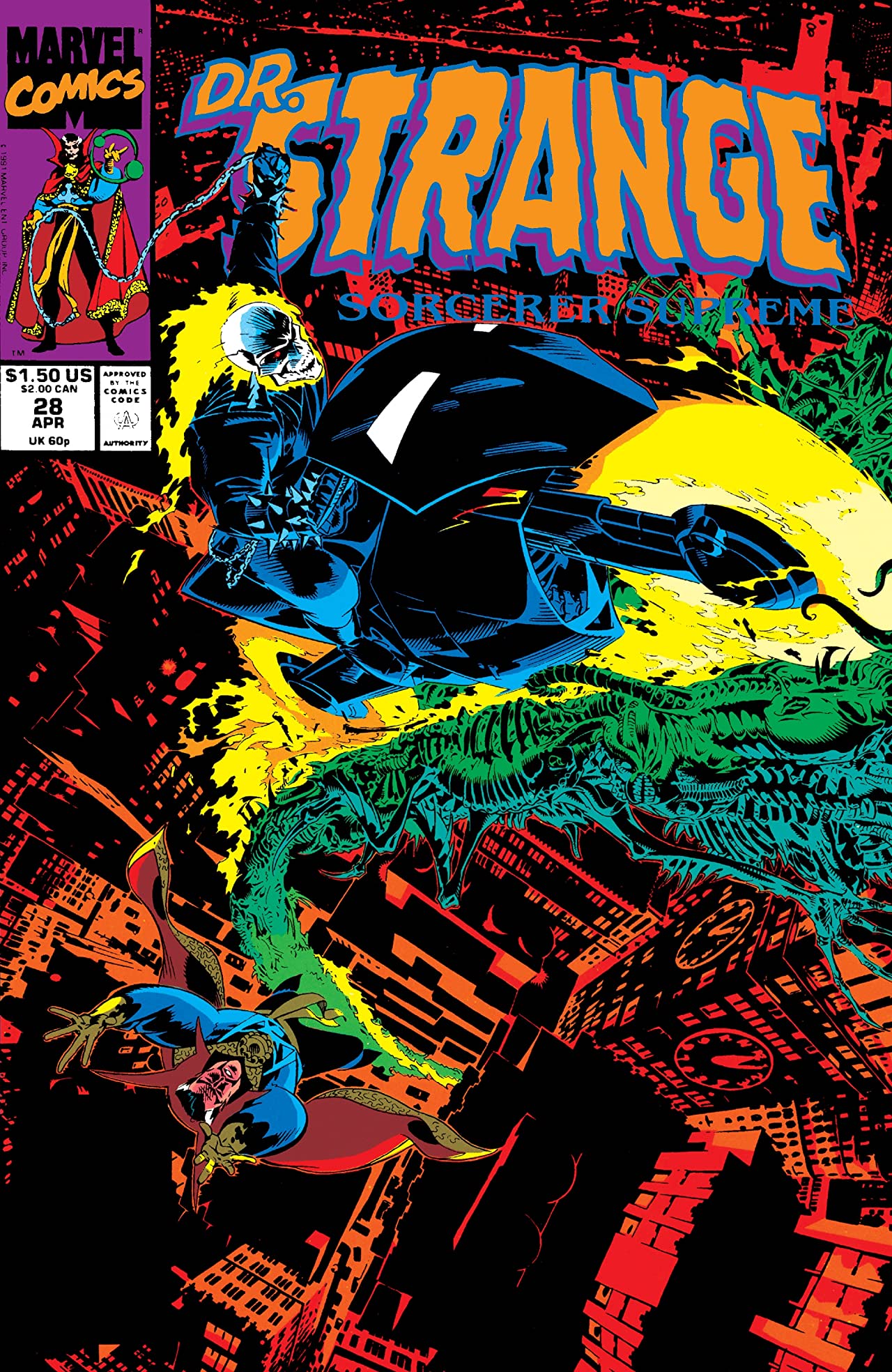 Doctor Strange, Sorcerer Supreme #28 cover