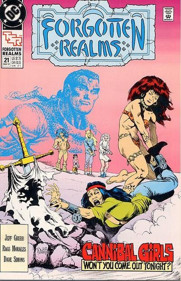 Forgotten Realms Comic Book #21 cover
