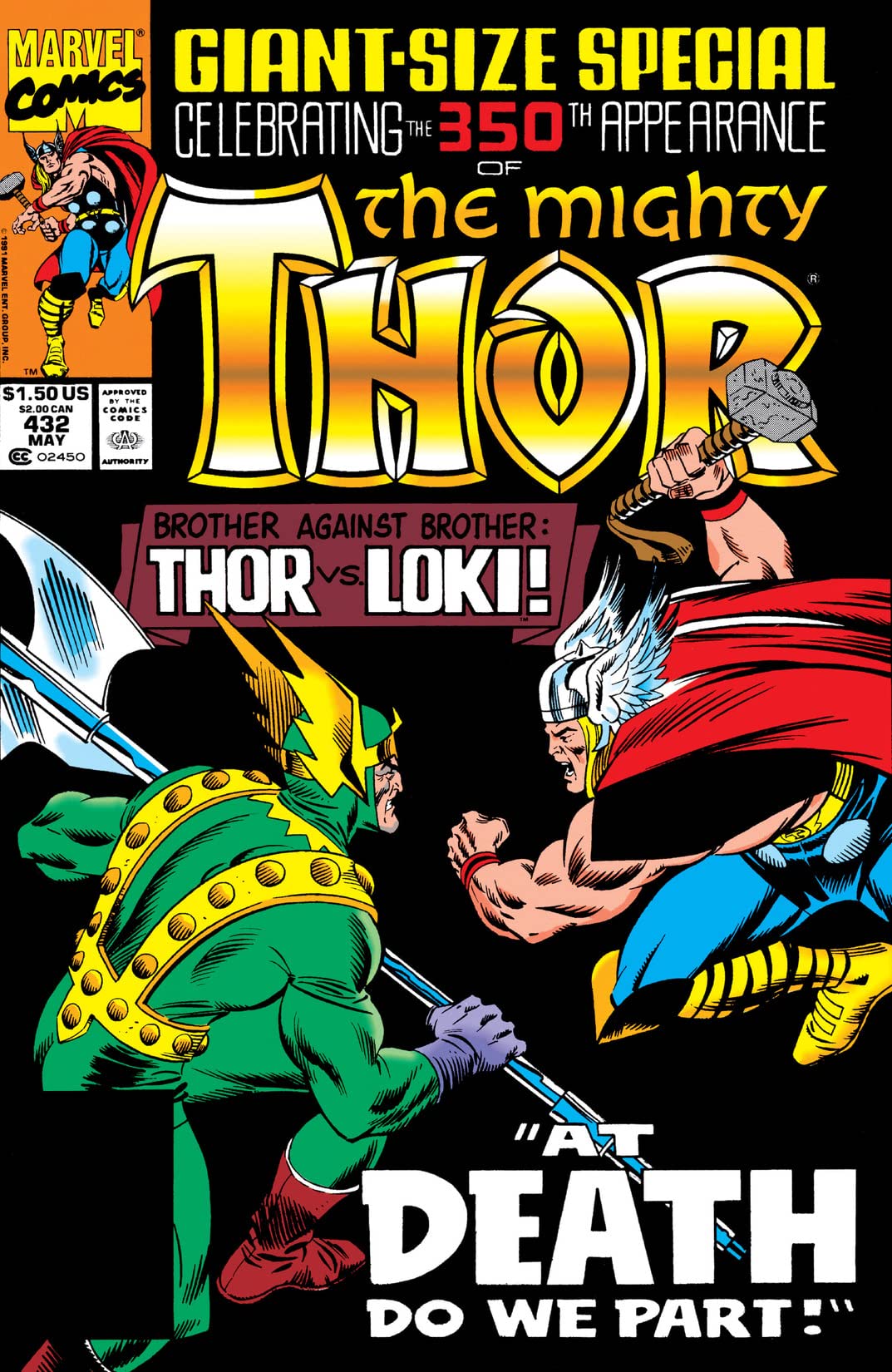 Thor #432 cover