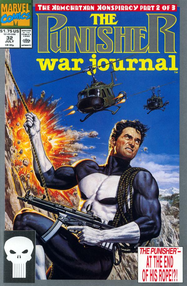 The Punisher War Journal #32 cover