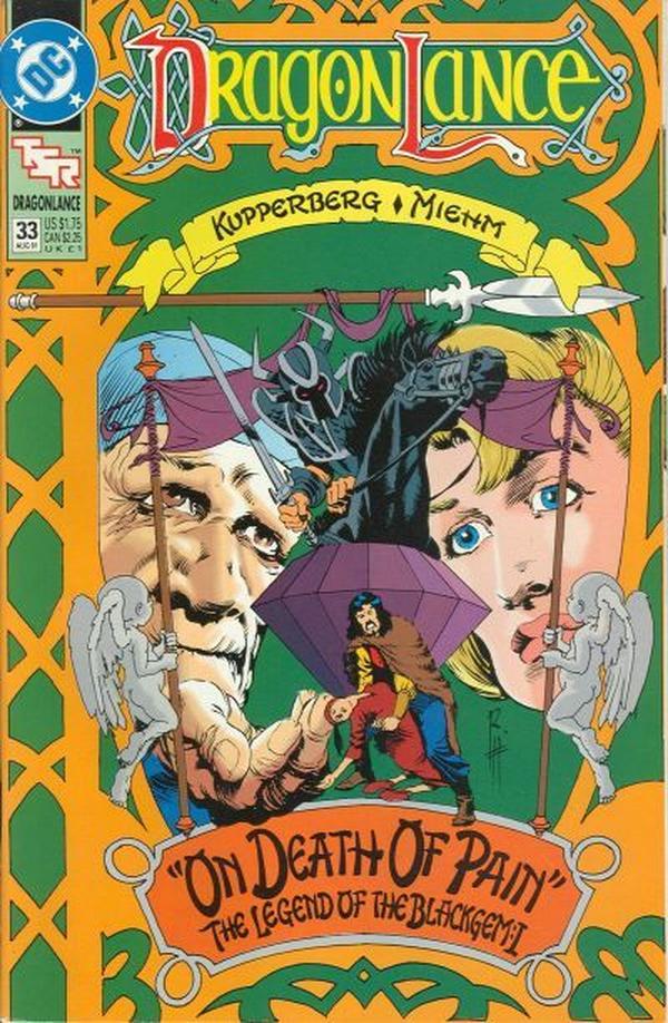 DragonLance Comic Book #33 cover