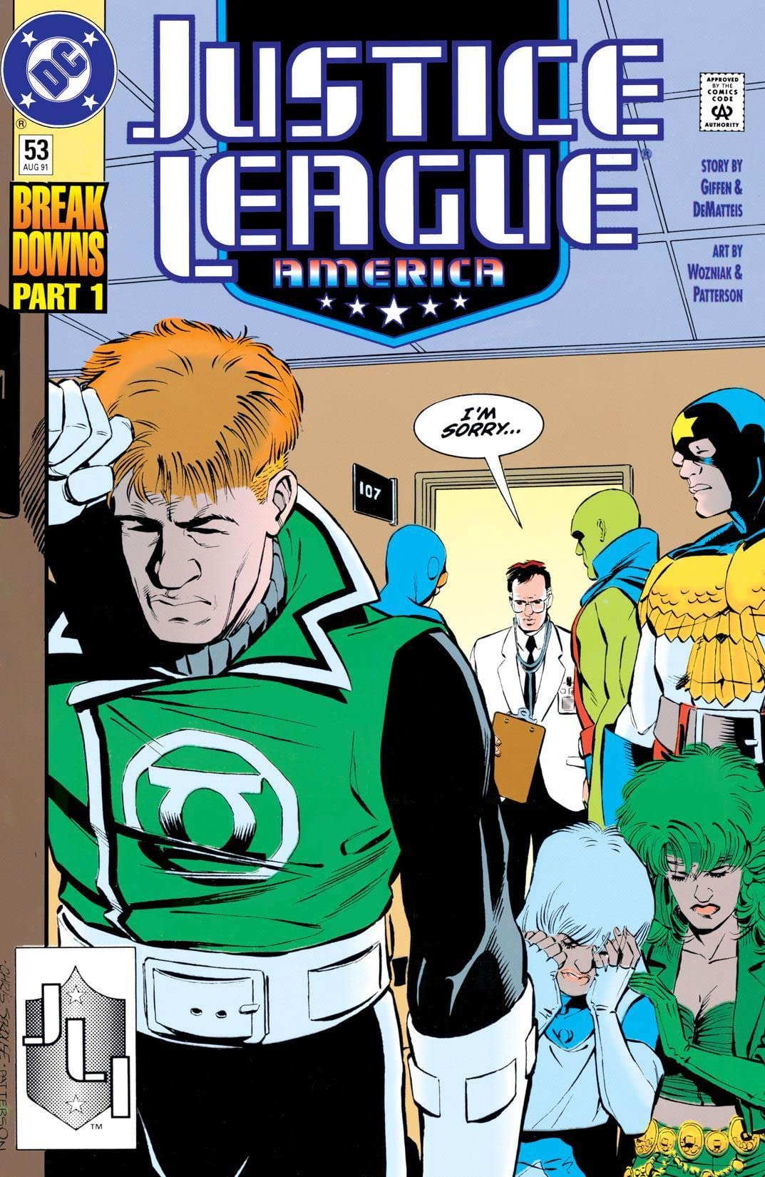 Justice League America #53