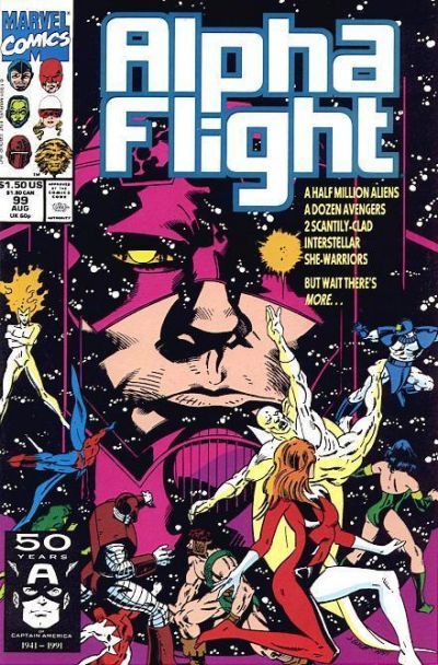 Alpha Flight #99 cover