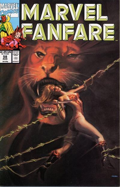 Marvel Fanfare #58 cover