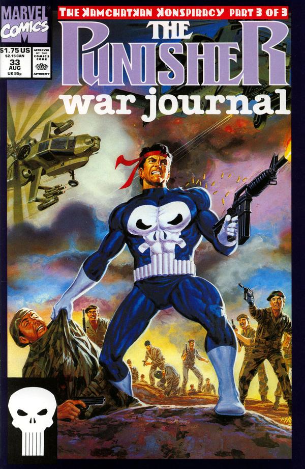 The Punisher War Journal #33 cover