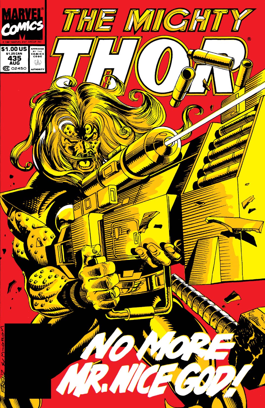 Thor #435 cover