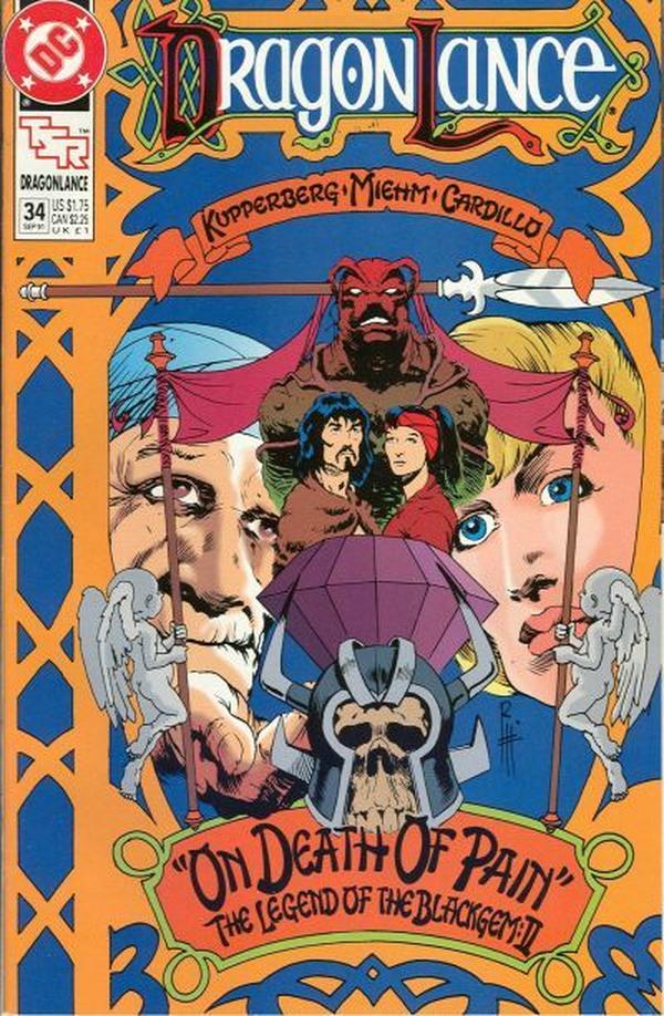 DragonLance Comic Book #34 cover