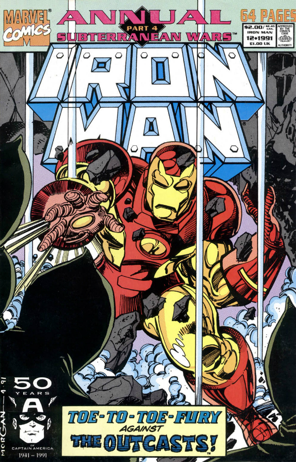 Iron Man Annual #12 cover