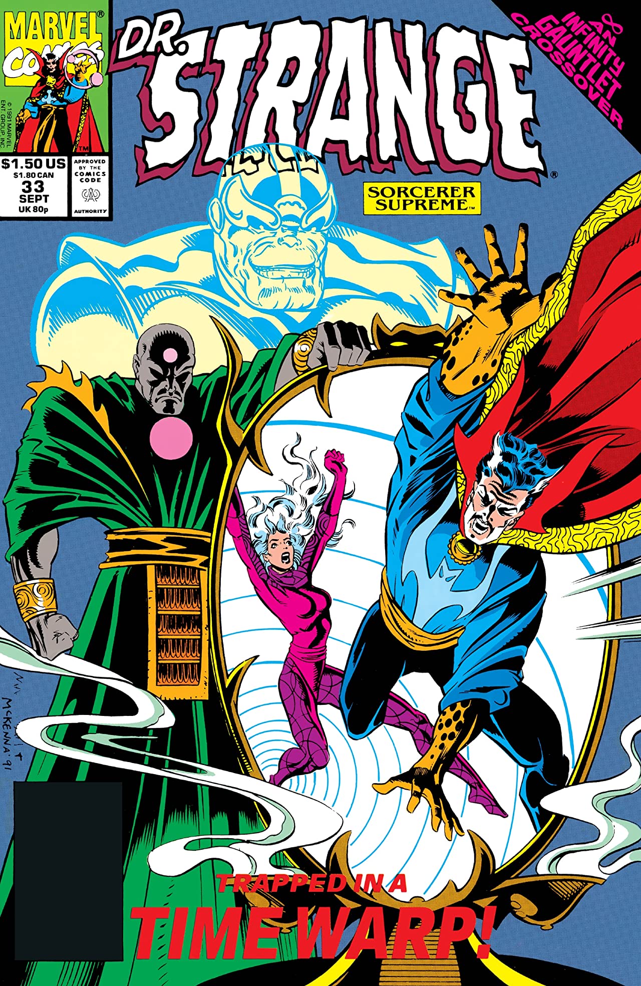 Doctor Strange, Sorcerer Supreme #33 cover