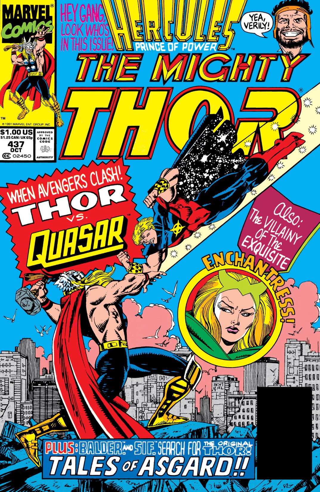 Thor #437 cover
