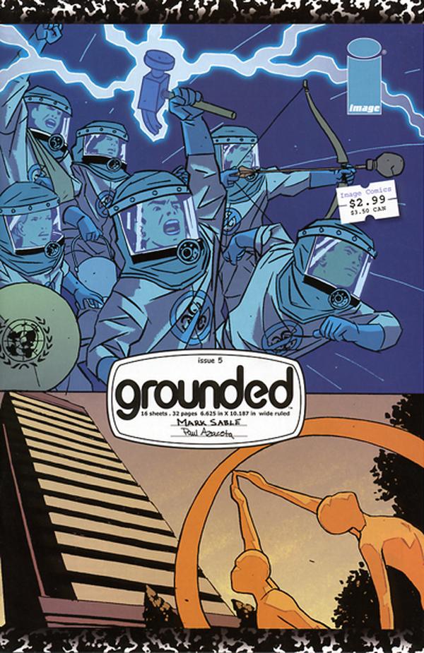 Grounded #5 cover